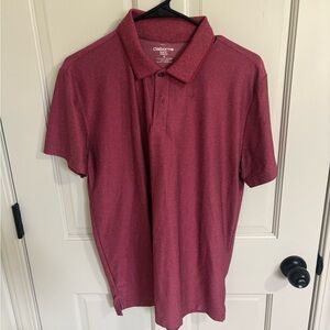 Claiborne Men's Red Polo Shirt